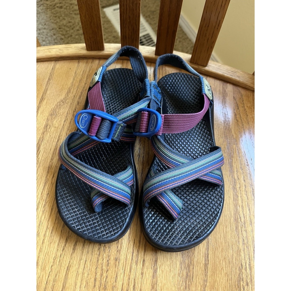 Chacos Z2 striped pink blue Size 5 Womens
